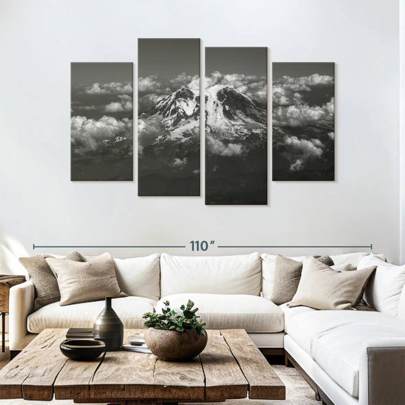 Aadvi Monochrome Mount Rainier