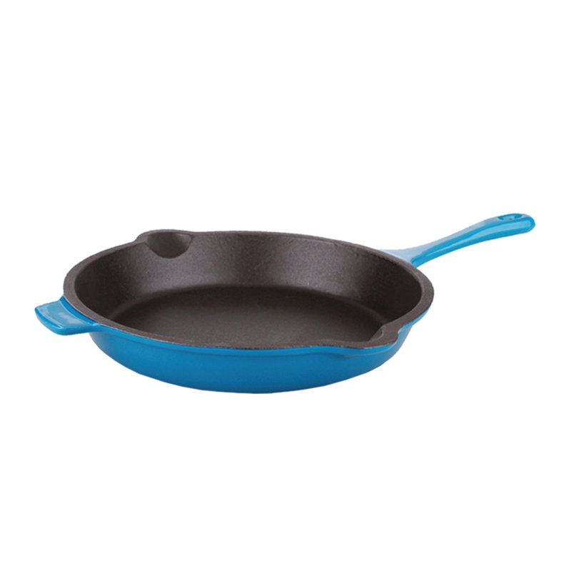 Poêle à frire antiadhésive en aluminium Manitoba, Bleu