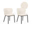 Mina 40cm H Upholstered Metal Spindle Side Chair-100023810