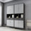Simple modern design style bookcase