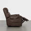 Canapé inclinable électrique en cuir véritable avec repose-tête électrique Olathe-1197369660