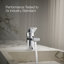 Parallel Single Hole Bathroom Faucet-1028109768
