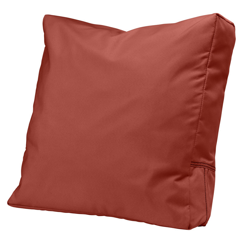 Coussin de dossier d'extérieur Ravenna, H 21 po x l 20 po x P 4 po, Épice
