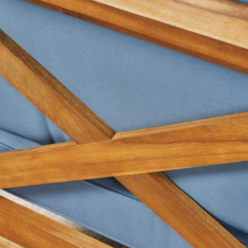 BRAVA X-BACK LOVESEAT, BLUE, Assembly required