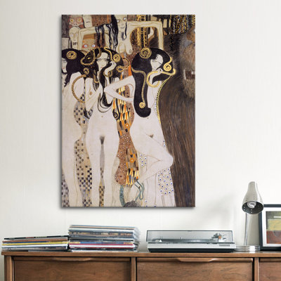 " Die Gorgonen Und Typhoeus " by Gustav Klimt