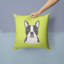 Coussin décoratif intérieur/extérieur terrier à damier boston-14982577-15425288