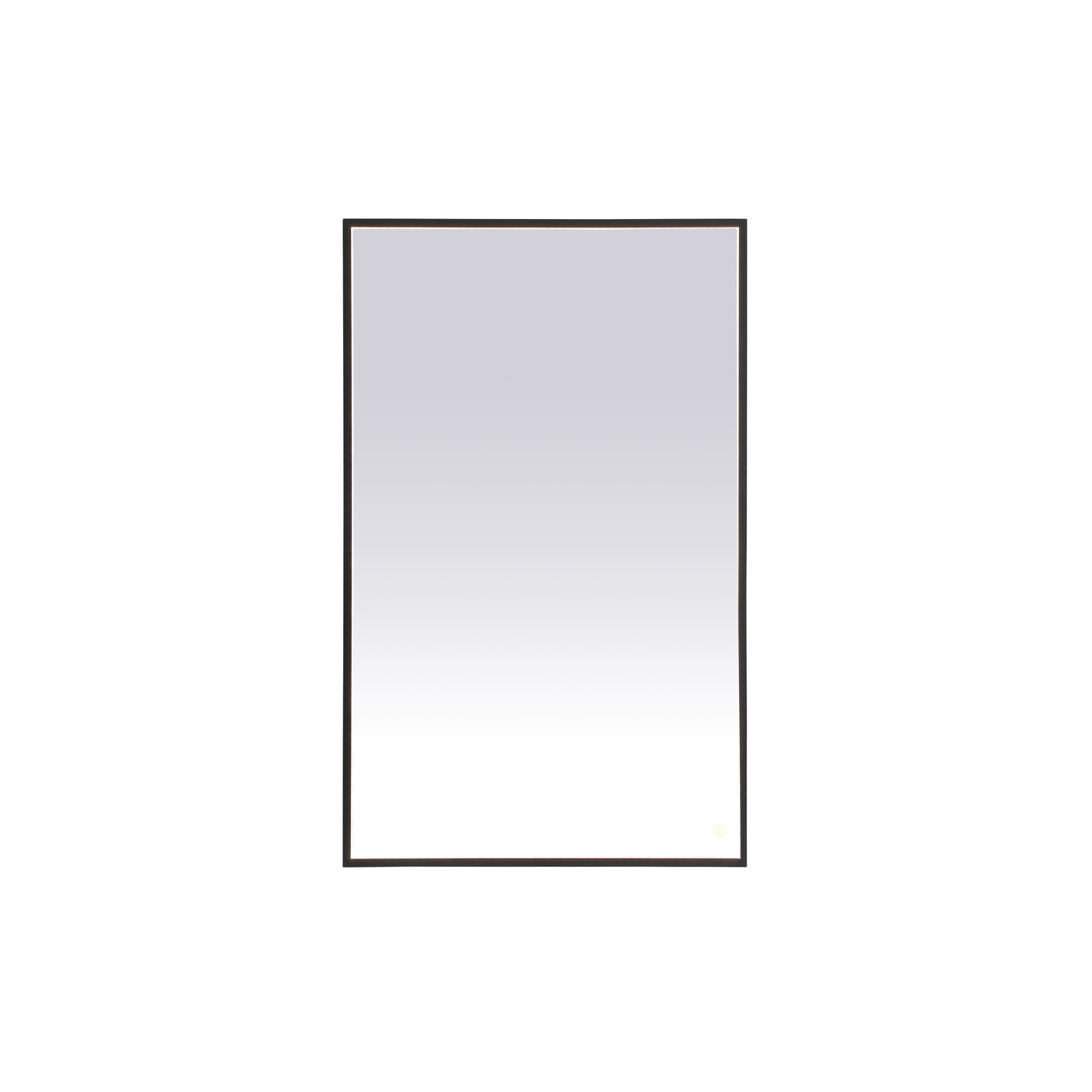 Piche 72" Mirror, Black, 30" x 48"