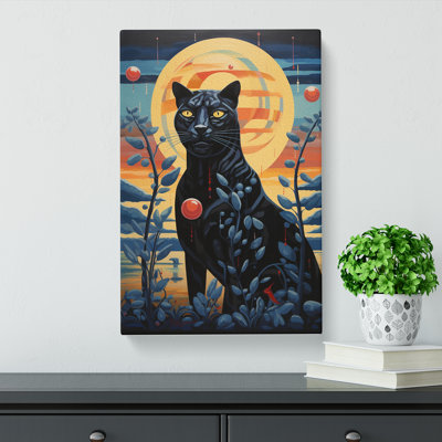 Panther Dadaism - Wrapped Canvas