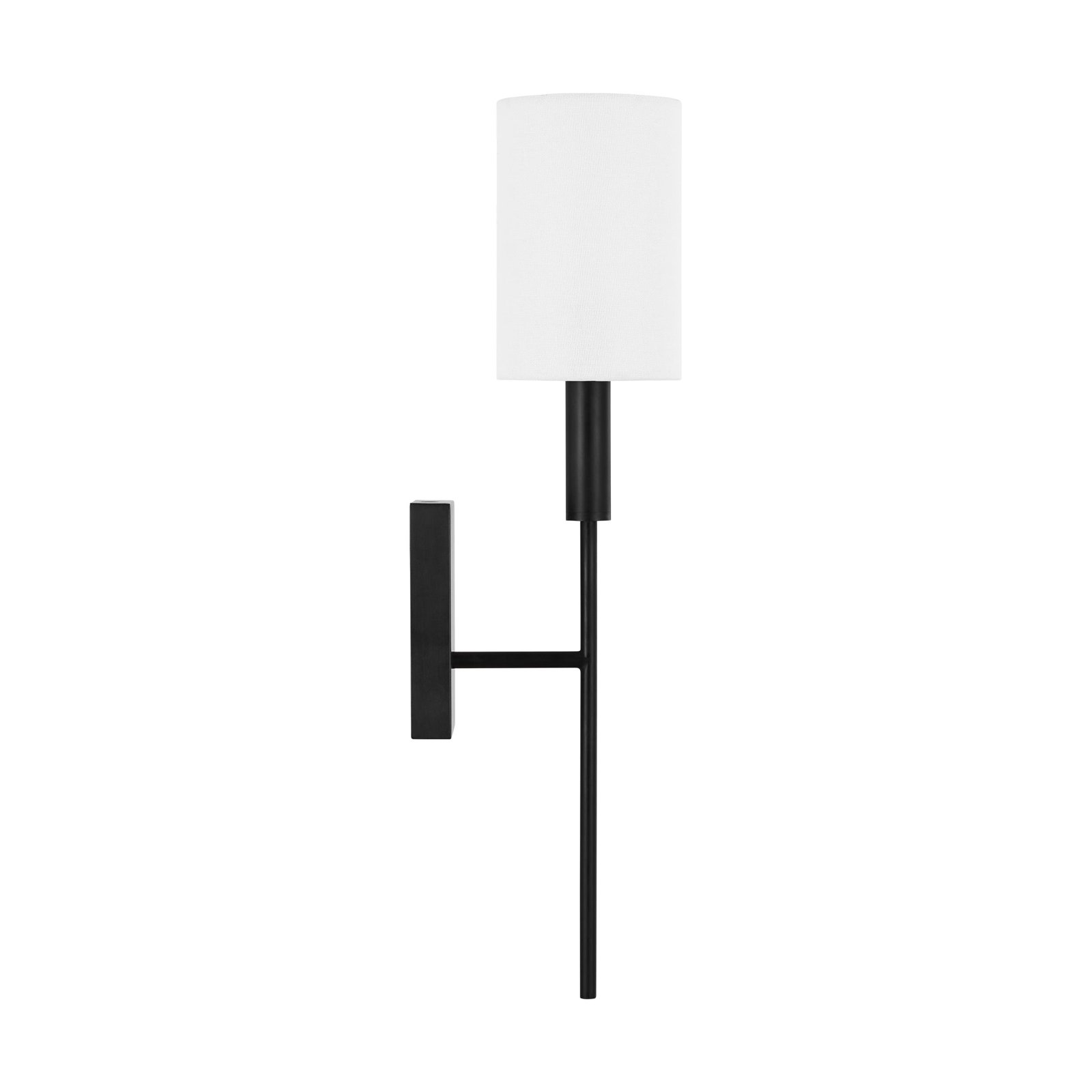 Tedder Single Light Wallchiere, Aged Iron