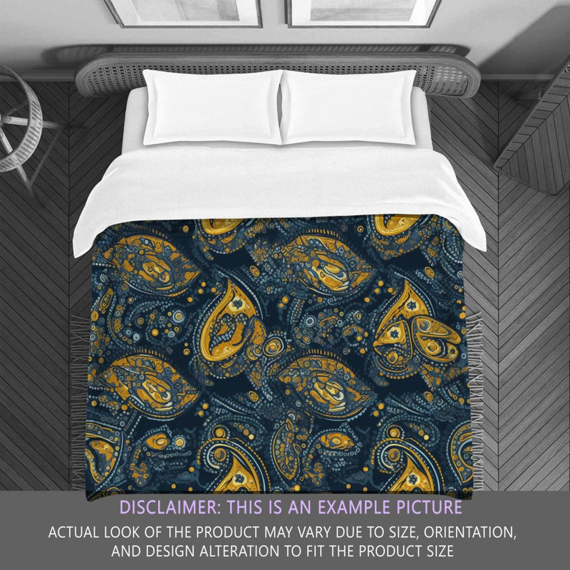 Paisley Bedding, Twin Comforter
