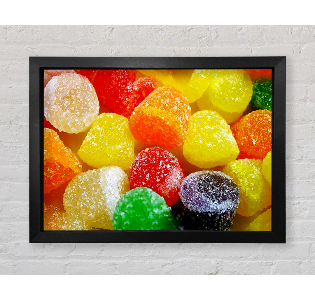 Gerahmtes Leinwandbild Jelly Tots