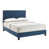 Blue is out of stock selected