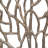 Metal Coastal Coral Sculpture with Marble Base - 21" Gold Decorative Accent for Home, Office, Bedroom, or Living Room-2095536572-2093131071