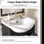 Meuble-lavabo autoportant avec lavabo-134040542