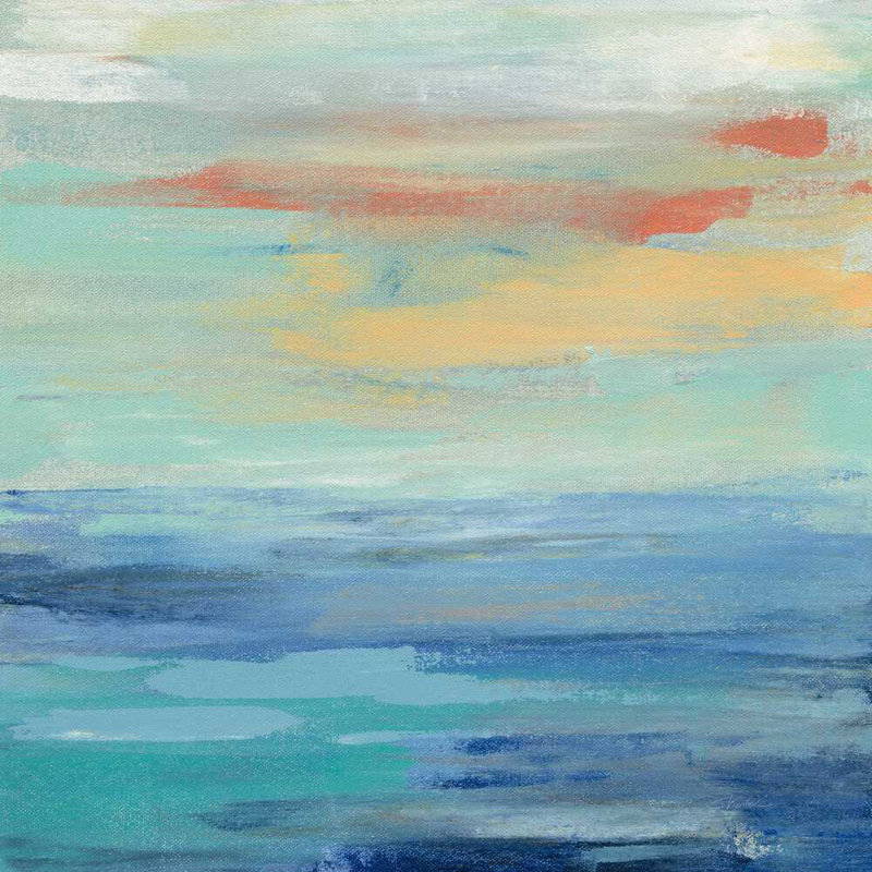 Sunset Beach II, H 12 po x l 12 po x P 1,25 po