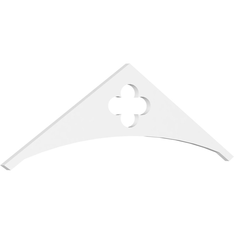 Pignon en PVC Turner, H 20 po x l 60 po x P 1 po, 7 / 12