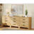 Farmhouse 3 Drawer Dresser Set Of 3, Large 9 Drawer Dresser For Bedroom, Wooden Chest Of Drawers Closet Storage Organizer For Bedroom, Hallway, Living Room, Living Room, Hallway, Beige-114308913
