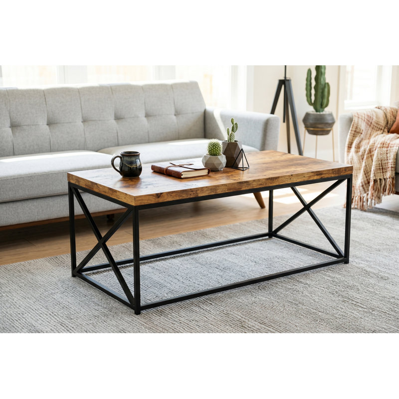 Chesterfield Coffee Table, Brown