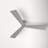 Mirage 60" W 3-Blade Ceiling Fan with Remote Control-11238943-33006069