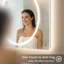 Miroir de salle de bain à DEL à intensité variable avec lumières-1437553092