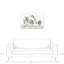 Pots de verre avec plantes, reproduction sur toile-958440016