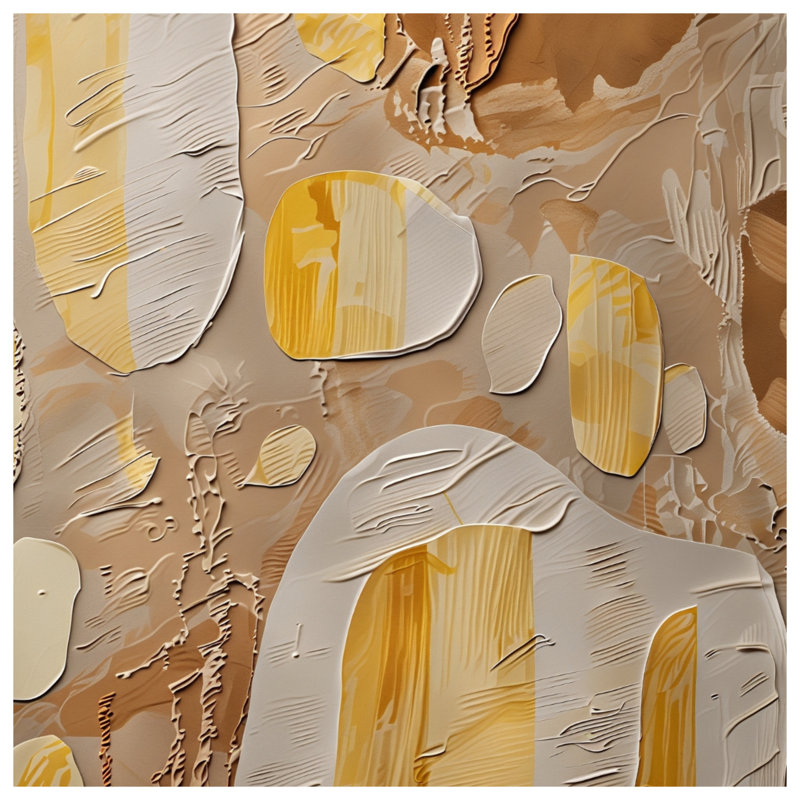 Textured Abstract Beige Quilted Bedspread All Sizes, Queen
