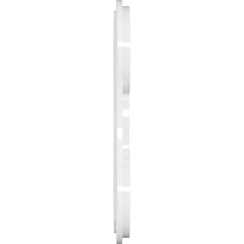Médaillon de plafond contemporain en PVC de qualité architecturale 24 po x P 6 po x P 8 1/4 po x P 1 po