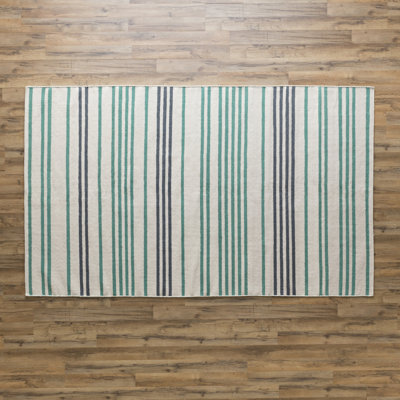 Kinney Wool Striped Indoor Rug