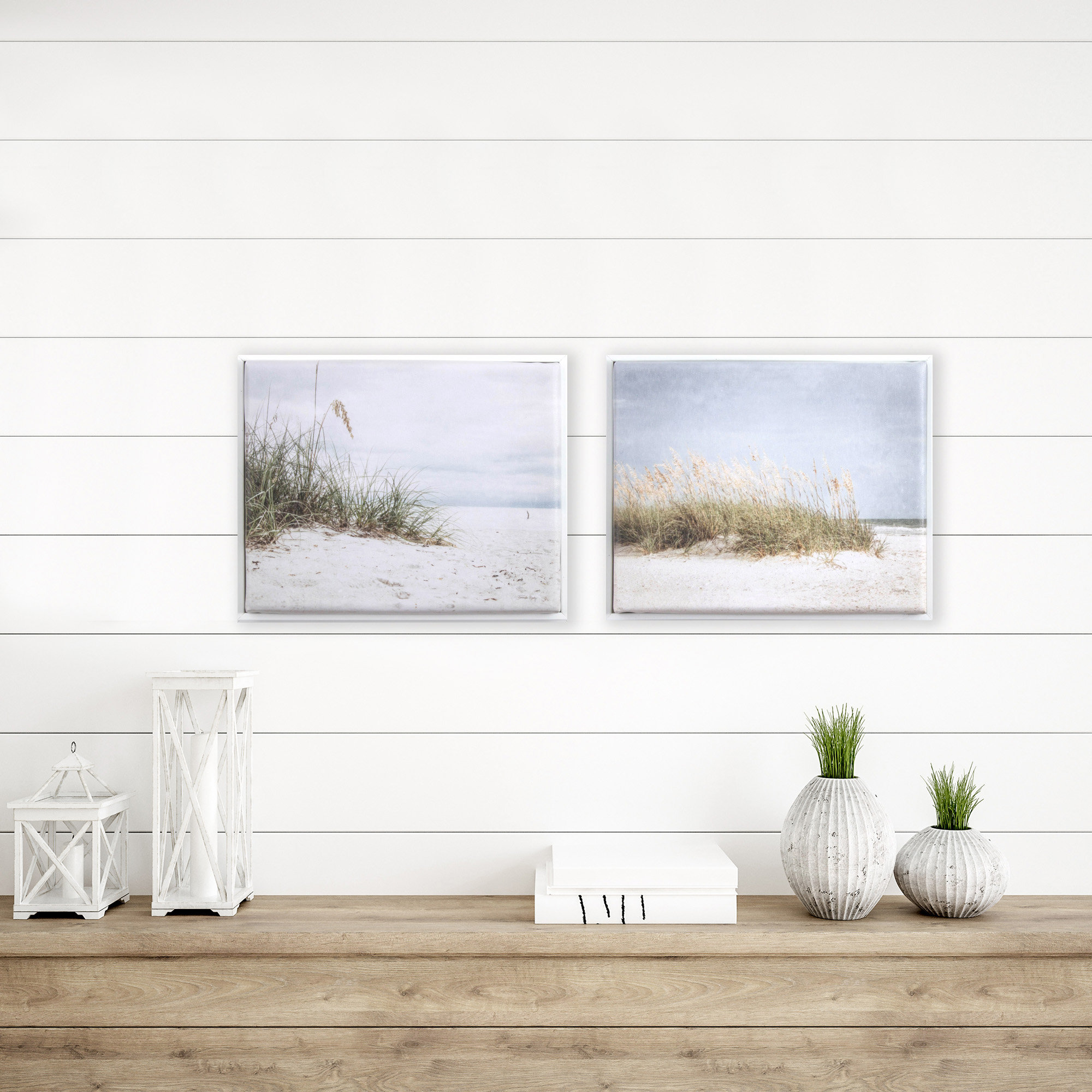 Highland Dunes Conteh Ocean Breeze B Framed On Canvas 2 Pieces by ...