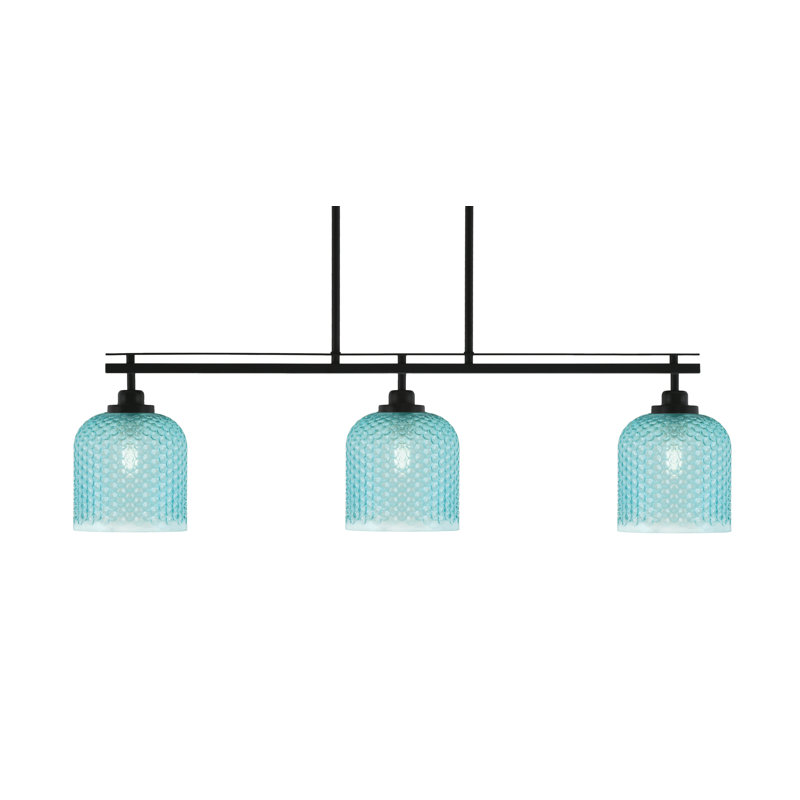 Verre turquoise 7 "Scituate Island Light, noir, 7", Noir mat