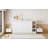 Twin Size Murphy Bed With Bookshelf White