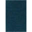 Tapis tissé à la main bleu, bleu sarcelle, noir et blanc Dario Authentic-1097832728