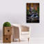 «Glade Creek Grist Mill» par Rick Berk, art mural sur toile-1680790297