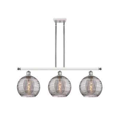 Luminaire suspendu pour îlot de cuisine 3 lumières Ellington