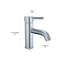 Robinet de salle de bain monotrou avec ensemble de drain St. Lucia-50297489