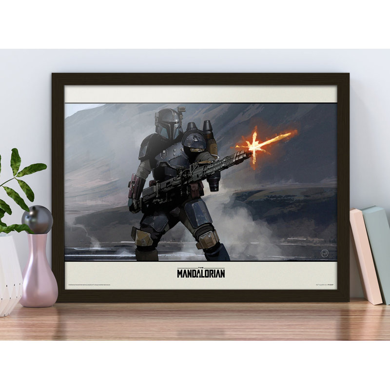 Star Wars: The Mandalorian Shoot - Picture Frame Memorabilia