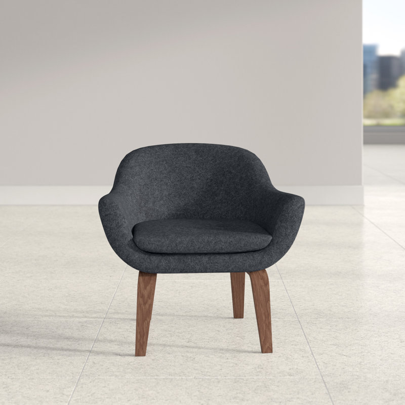 Chaise de réception Tiyren, Gris foncé