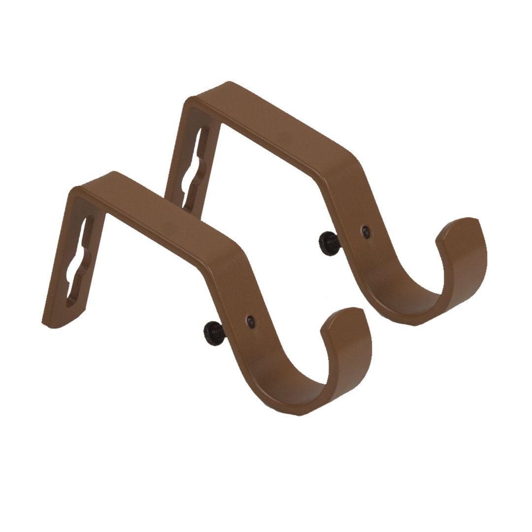 Alisya Steel Mounting Bracket (Set of 2) Red Barrel Studio® 