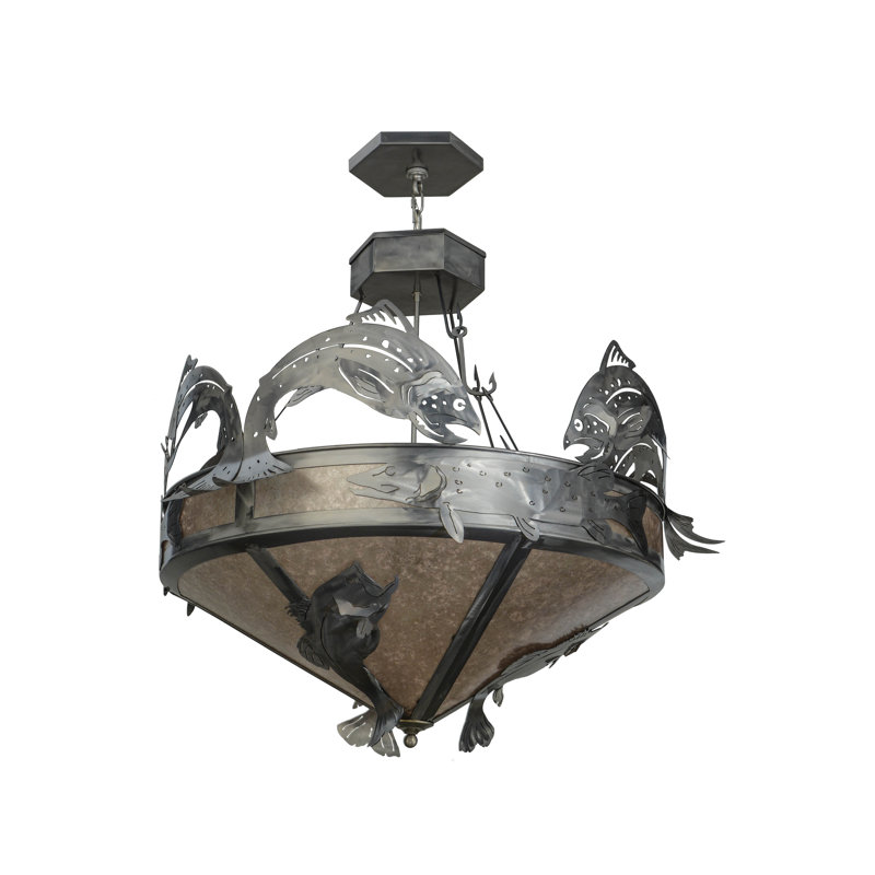Rustic Lodge 6 - Light Chandelier