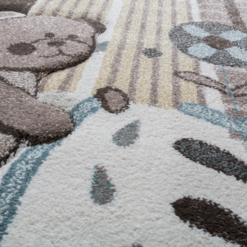 Kaiti Cream Rug, Rectangular 120 x 170cm