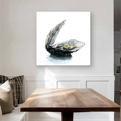 Pearl Oyster - Minerals Marine Metal Print for Home Decor