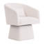 Chaise d'appoint moderne pivotante avec rotation à 360 °-1301580161
