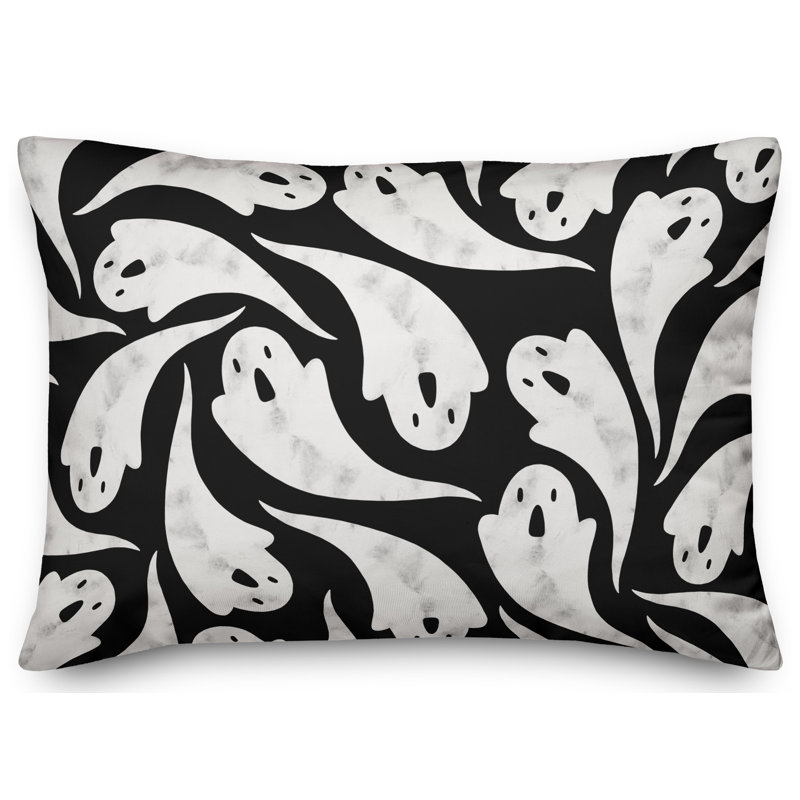 Coussin lombaire à motif fantôme, Utilisation intérieure/extérieure