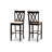 Upholstered Counter Stool with Solid Wood Frame-215584925-217710231