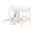 Twin Over Twin & Twin Bunk Bed With Staircase And Drawer-524585248