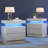 LED Nightstand with Drawers-784461243