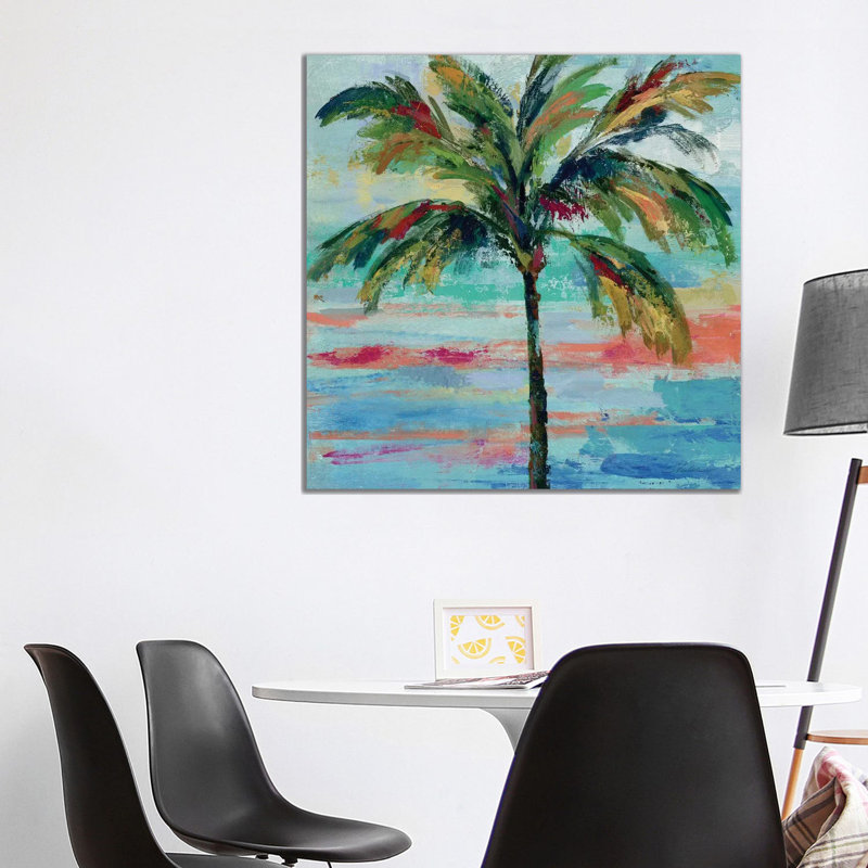 California Palm II by Silvia Vassileva - Wrapped Canvas Gallery-Wrapped Canvas Giclée, Wrapped Canvas