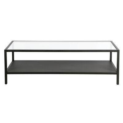Adelgund Four Leg Coffee Table with Storage