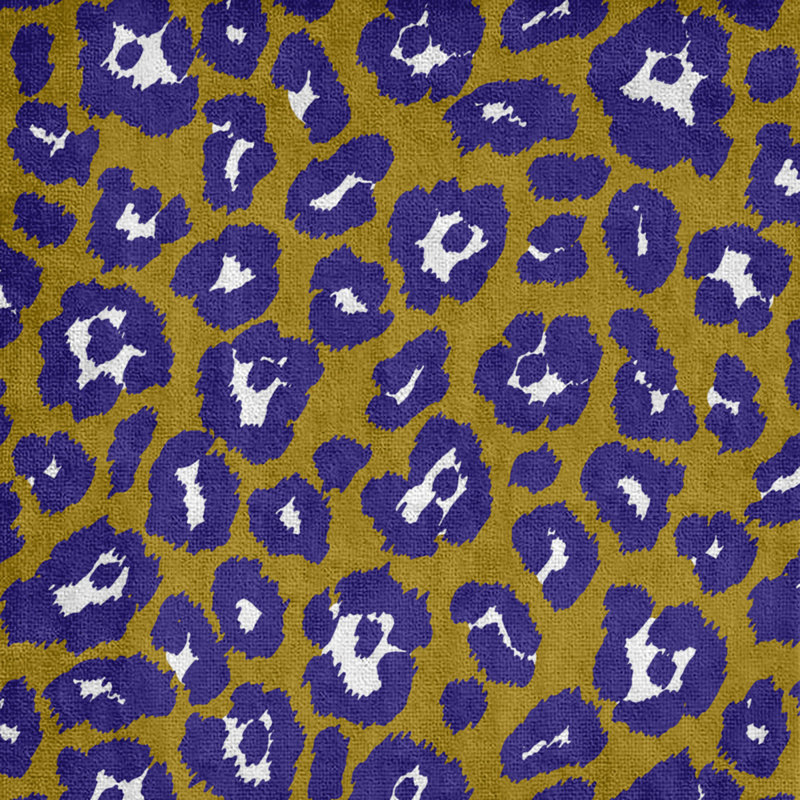 Lucida Bath Towel, Polyester/Cotton Blend, Metallic Gold/White/Purple