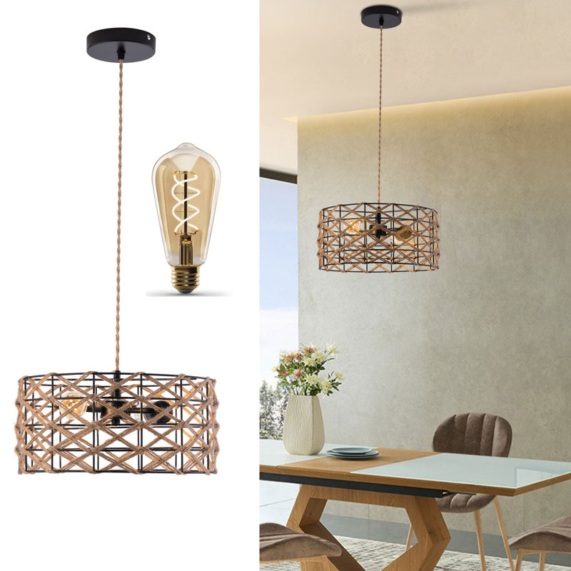Lustres tambour 2 lumières Naleli